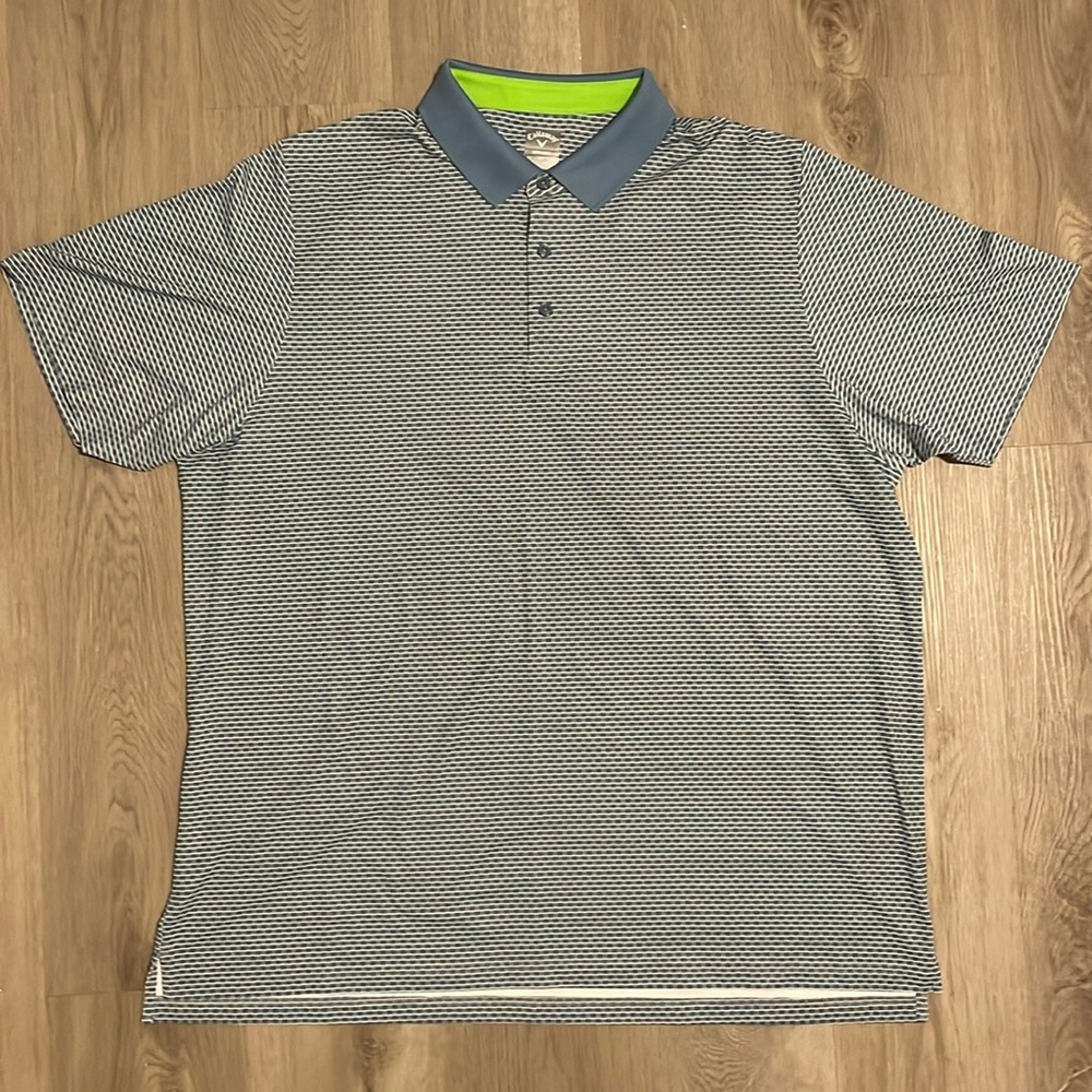 2 for $40 NWOT Bigs Geo Polo